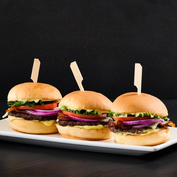 MINI-BURGERS AU BOEUF